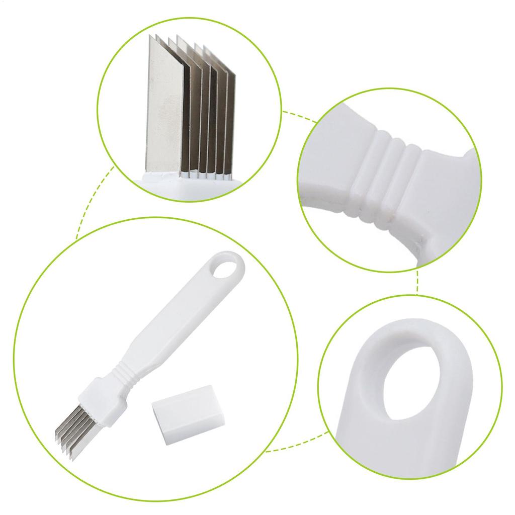 Scallion Slicer Tool Multifunctional stainless steel onion cutter  shredder scallion cutter Household Vegetable Cutter Tools