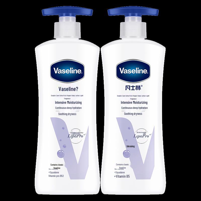 Vaseline Extra Care Deep Repair Body Lotion, Light Fragrance
