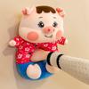 Chinese Style Red Coat Pig Plush Toy Down Cotton Stuffed Doll Birthday Gift Bed Large Sleep Pillow Bed Decoration Doll Child