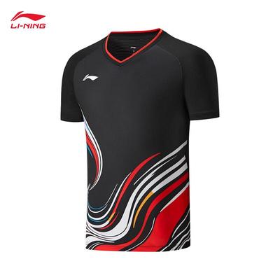 Unisex Badminton V-Neck Sports Top