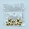 European American Trendy Cross-Border Punk Cold Wind Stainless Steel Earrings Geometric Irregular Drop Fashion Jewelry