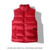 Cotton Vest Jacket Men's Autumn and Winter Functional Loose Sleeveless Thickened Warm Stand-up Collar