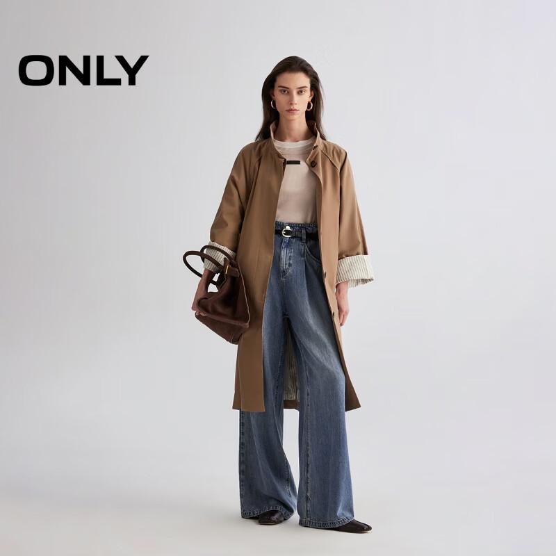 

ONLY Women s Vintage Elastic Waist Wide-Leg Jeans XL