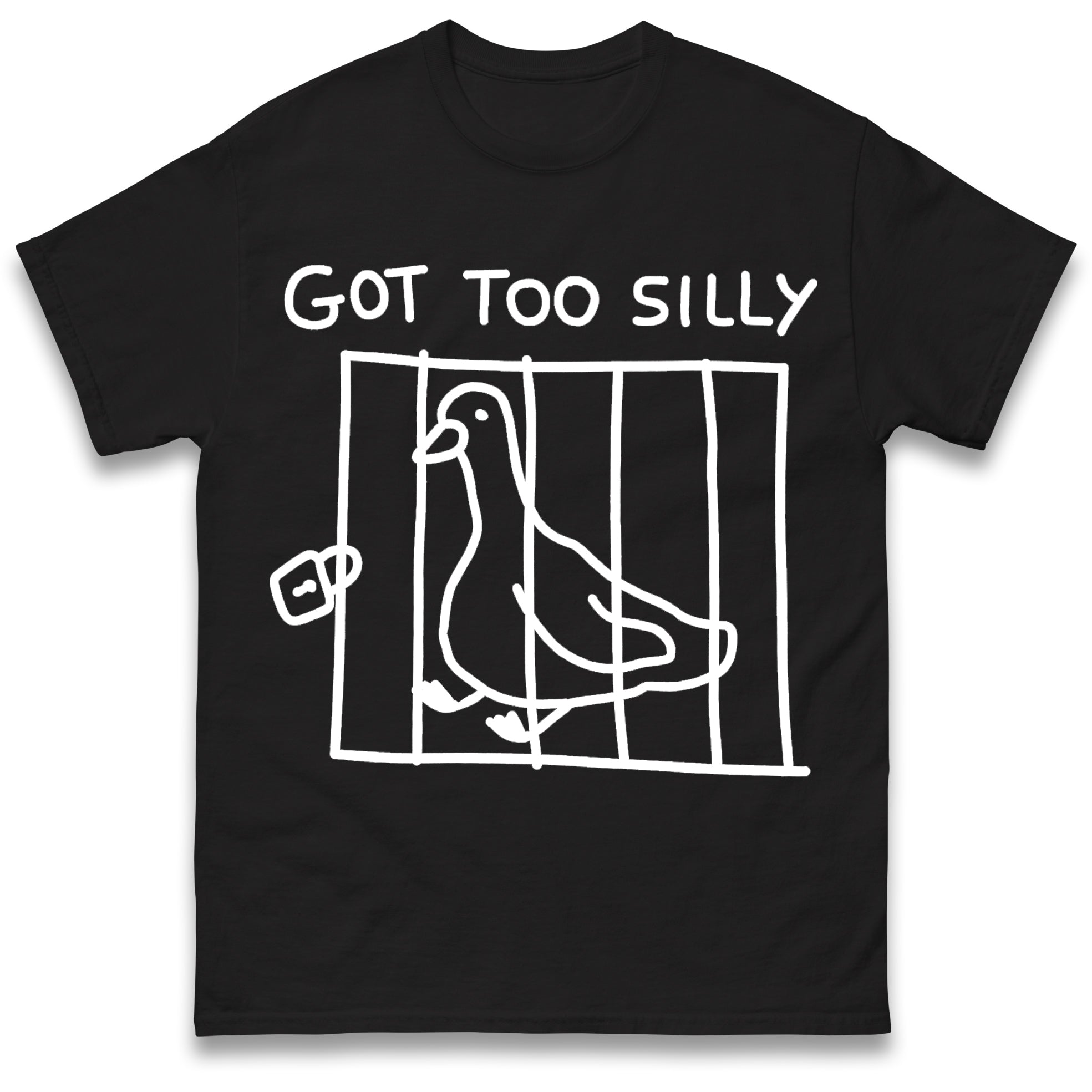 Got Too Silly Goose T Shirt Tshirt Mens Womens Unisex Tops Tees M