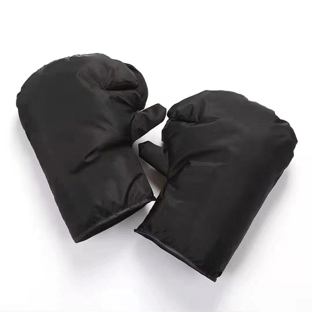 

Зимние плюшевые хлопковые перчатки для рулей мотоциклов и электровелосипедов One Size