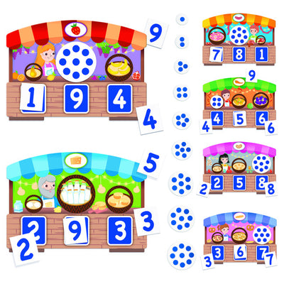 HEADU | Educational Game | Montessori Numbers and Quantities