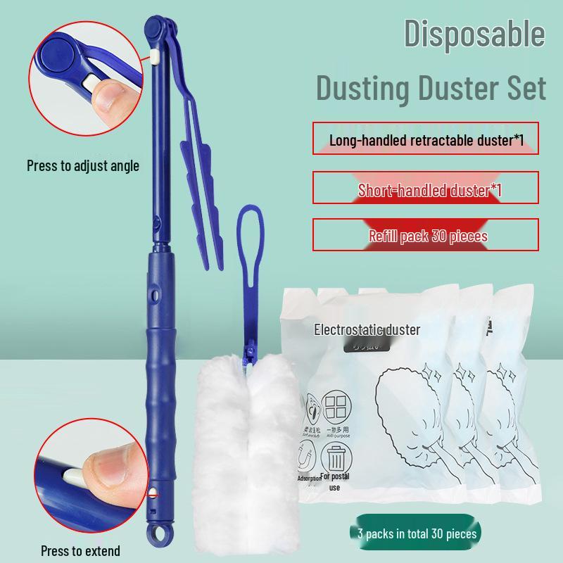 Non-Woven Fine Fiber Feather Duster for Home, Desktop & Extended Cleaning