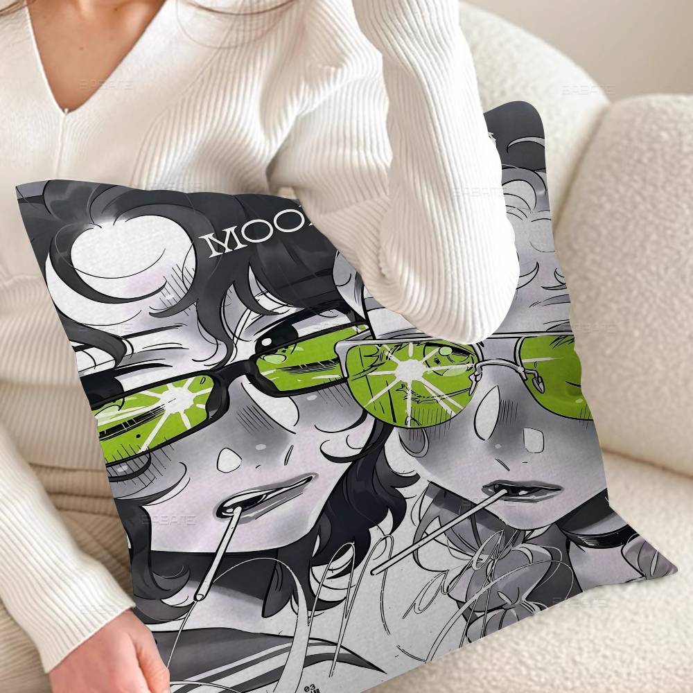 Manga TThe GGuy SShe WWas IInterested IIn WWasn Anime Cushion Cover Decorative Pillow Sofa Home Decor Case Pillow Cases