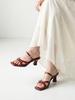 Lucy Crew Romantic Gold Ring Strap Mule Sandals Lc571_5Cm (A Type)