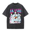 Kuroko's Basketball Vintage Anime Graphic Print Unisex Manga Loose Men's Vintage Pure‑Cotton High‑Quality T-shirt