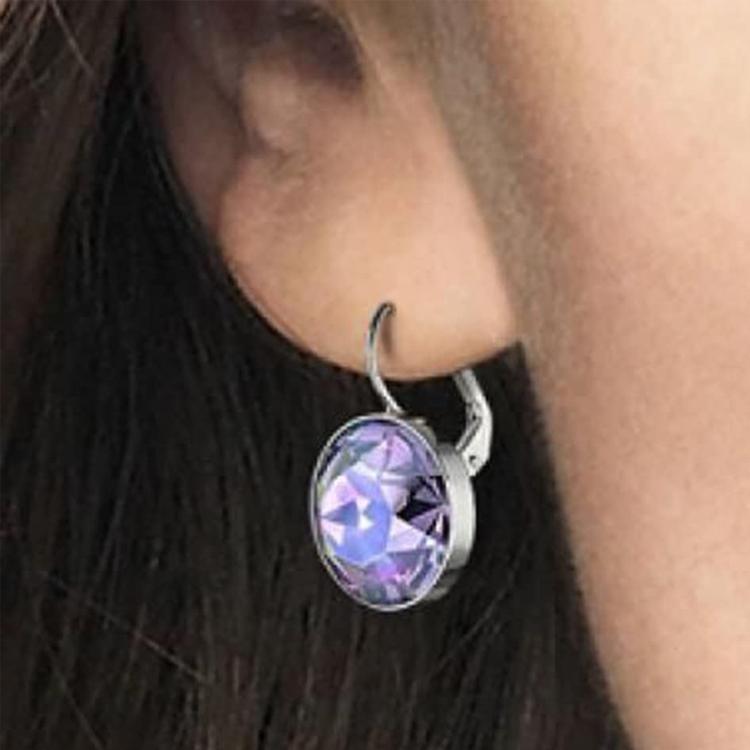 Swarovski Bella Pierced Purple Aurora Earrings Women earrings 5030703