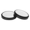2PCS Car Rearview Auxiliary Blind Spot Mirror 360 Degree Wide Angle Adjustable Rotation RoundBlack