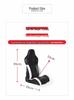 Zhongyao Racing Simulator Seat with Steering Wheel, Display, and Pedal Mounts