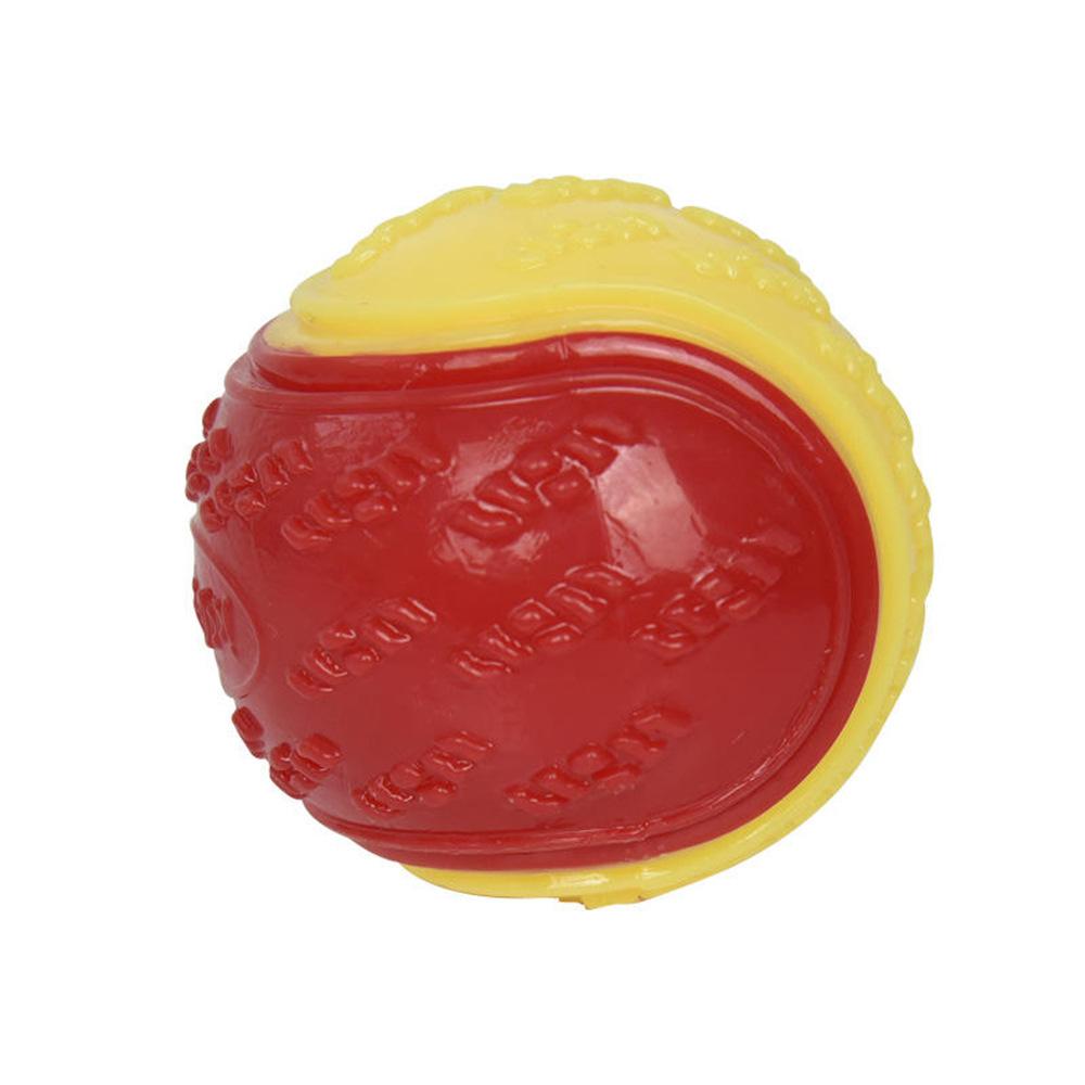 Toys for Dog Pet Teeth Cleaning Bite Resistance Squeaky Dog Ball Toy Dogs Interactive Toys Soft TPR