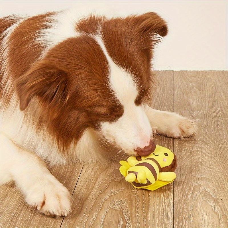 1/5/10 Pcs Little Bee Dog Toy Plush Pendant Cute Keychain Plush Bag Charm Bumble Stuffed Dolls Backpack Mini