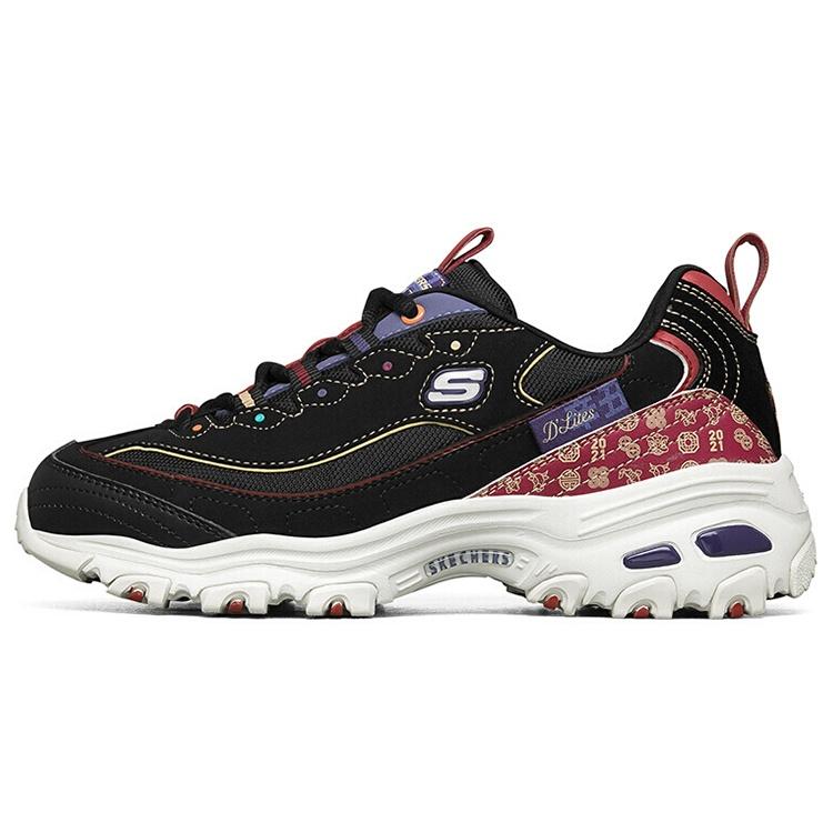 (WMNS) Skechers D lites Low-Top Running Shoes WM Black Women s 66666348-BKMT EU 35