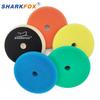 Sharkfox 5"/6" Car Sponge Buffing Polishing Pads Flat Polisher Pad Removes Scratch For Polishing/Waxing