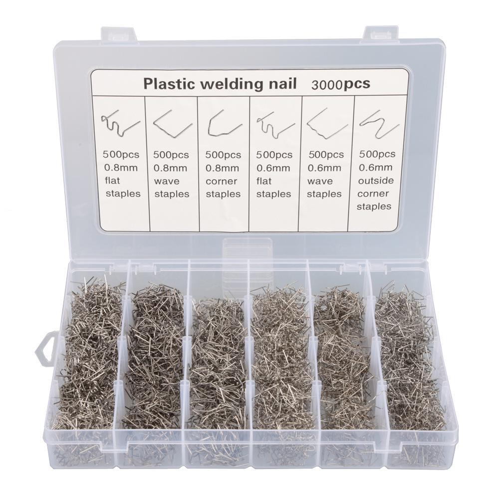 Car Bumper Repair Nails Set - 3000PCS for Welding and Shaping