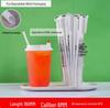 ZISIZ Biodegradable PLA Drinking Straws