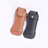 12*6.5cm Sheath Holder PVC Leather Camp Outdoor Carry Case New Fold Knife Tool