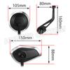Rearview Mirror Bar End Mirror For SUZUKI SV 650 GSR 750 600 1000 GSX S1000 KATANA-750 GSX-S750 GSX-8S Motorcycle Accessories