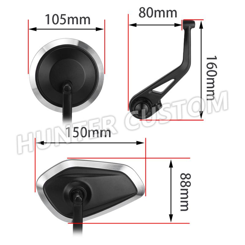Rearview Mirror Bar End Mirror For SUZUKI SV 650 GSR 750 600 1000 GSX S1000 KATANA-750 GSX-S750 GSX-8S Motorcycle Accessories
