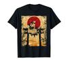 Nine-Tailed Fox Japanese Retro Art T-Shirt