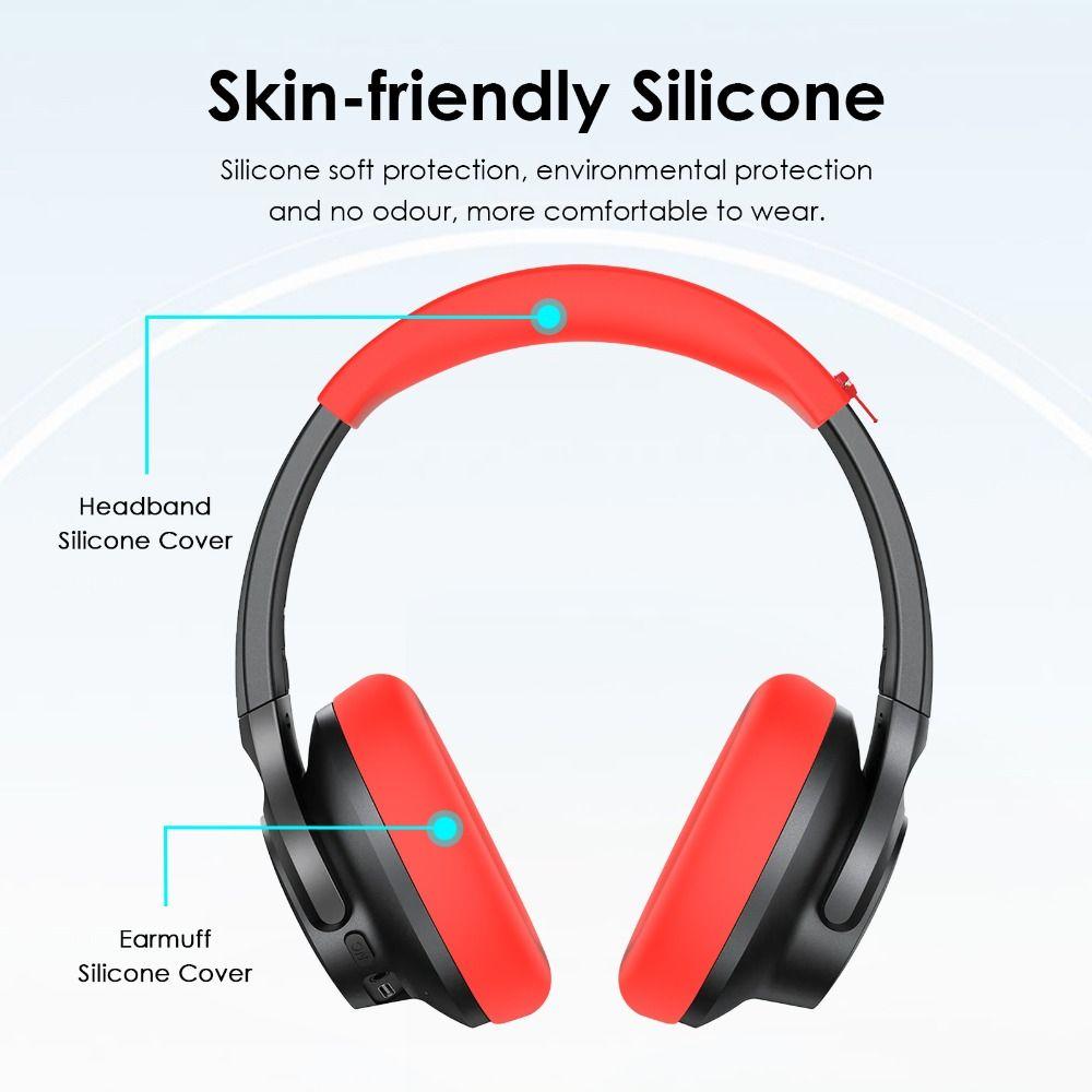 Replacement Protective Cover Silicone Headband for Anker Soundcore Life Q20i