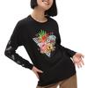 (WMNS) Vans x SPONGEBOB SQUAREPANTS Printing Round-neck Sweateshirt Black Women's VN0A5I3FYZS