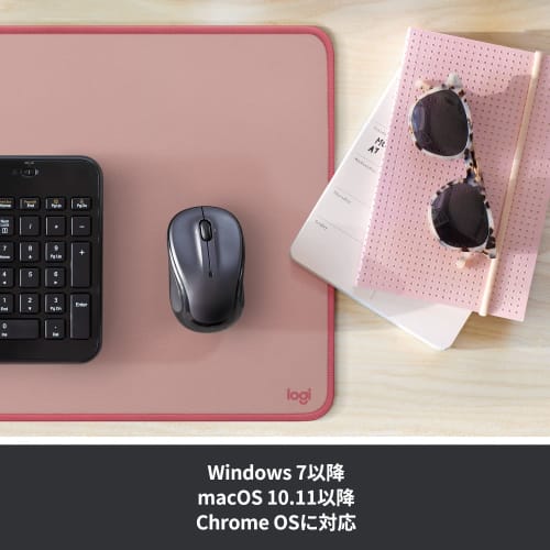 Logitech M325tLS Wireless Mouse Wireless Unifying 5 Buttons Battery Life Up To 18 Months M325t Wireless Mouse Light Silver Windows Mac Chrome