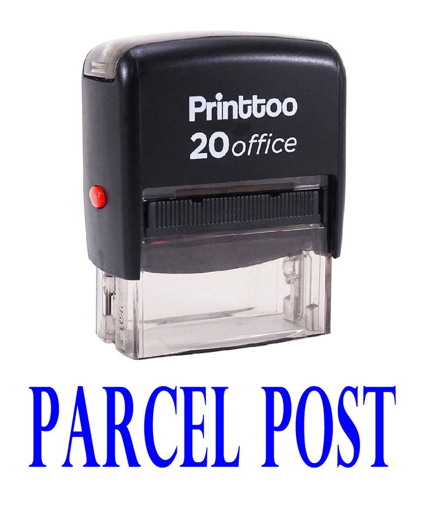 Printtoo Office Stationary Custom Stamp PARCEL POST Self Inking Rubber