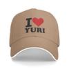 I Love Yuri Baseball Cap  Casual Hip Hop Hats Summer Couple Women Hiking Fishing Snapback Cap