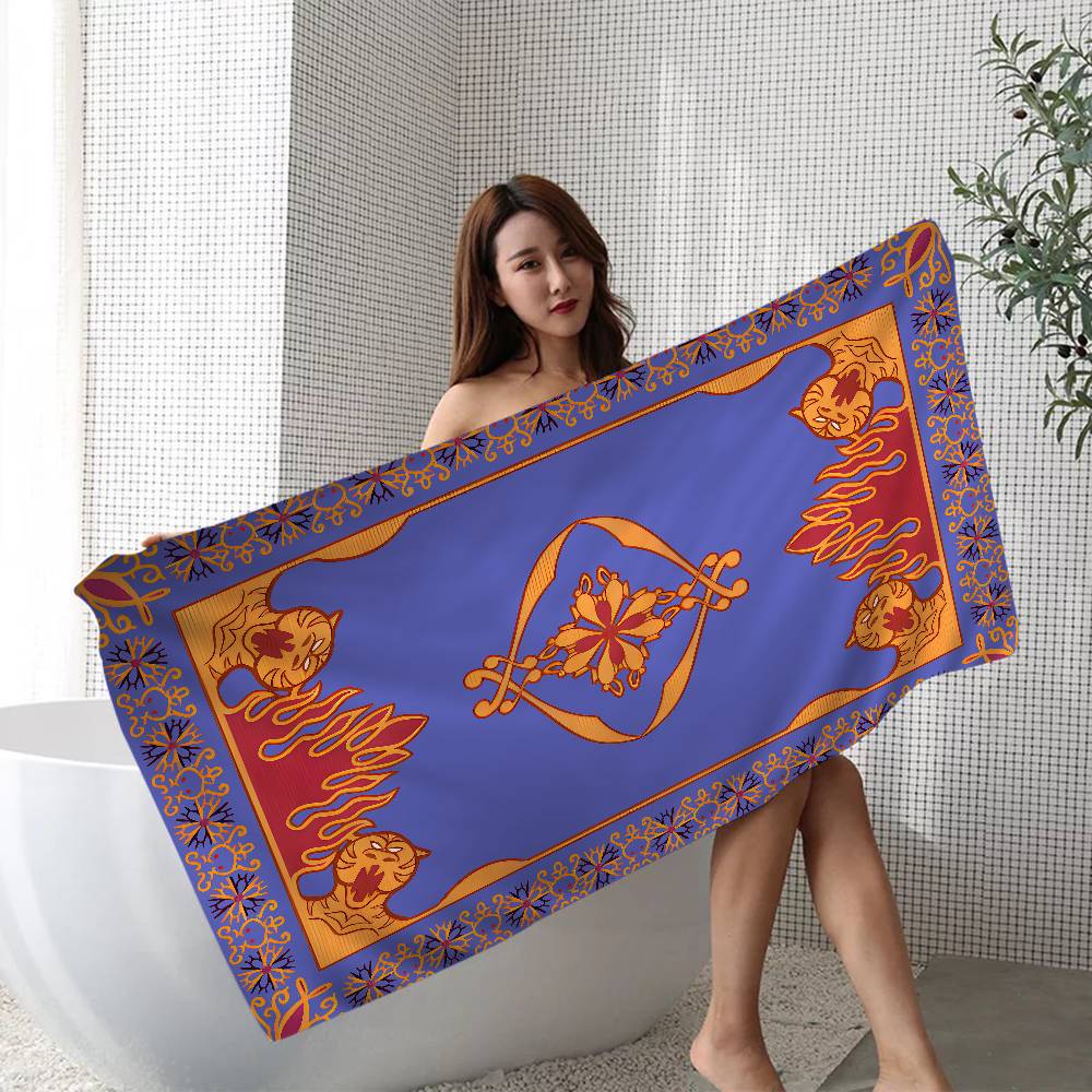 Bohemian Hippie Style Microfiber Beach Towel Absorbent Quick Dry Soft Yoga Swimming Resort Mountain Climbing Towel