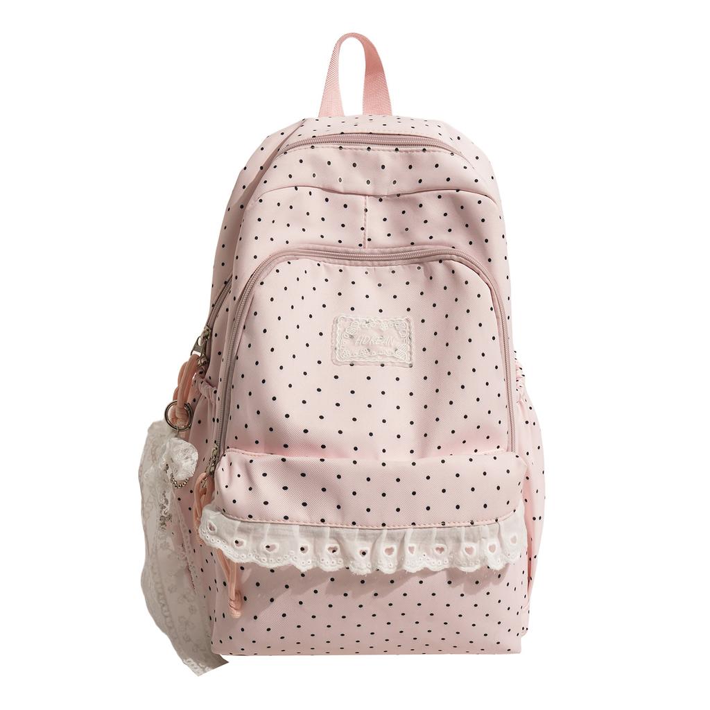 Zaino per la scuola zaino per studenti stile college pizzo dolce alto valore fresco semplice da viaggio studenti delle scuole medie zaino di grande capacità