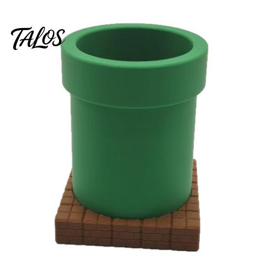 Creative Pen Holder 3D Printed Game Pipe Shape Holder, Spacious Barrel Storage Desk Accessory Stand, Multi-Functional Desktop Organizer And Stationery