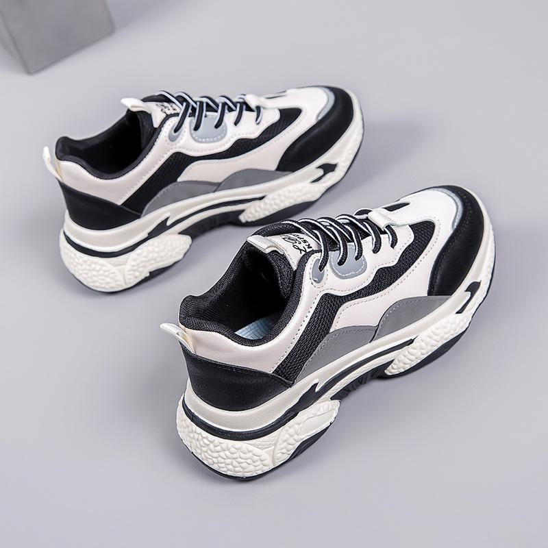 Internet celebrity dad shoes women 2025 spring and summer lightweight platform sports shoes trendy versatile heightening student shoes casual shoes w