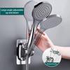 1PC Wall Mount Strong Adhesive Shower Head Holder ABS Waterproof Adjustable Bathroom Shower Bracket Easy Installation Base