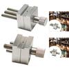 Mini Drill Press Vice, Flat Clamp, Portable Adjustable Universal Mini Nuclear Heavy Duty Sculpture Walnut Carving Bench Vice