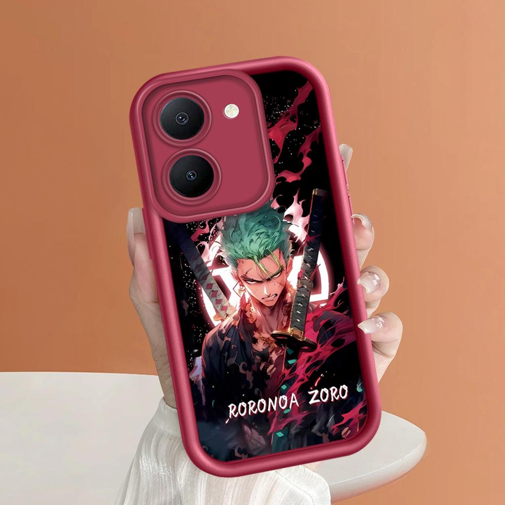 Soft Silicone Square Ladders Cartoon Pattern Full Cover Camera Protection Shockproof Case for iPhone Infinix Tecno Vivo