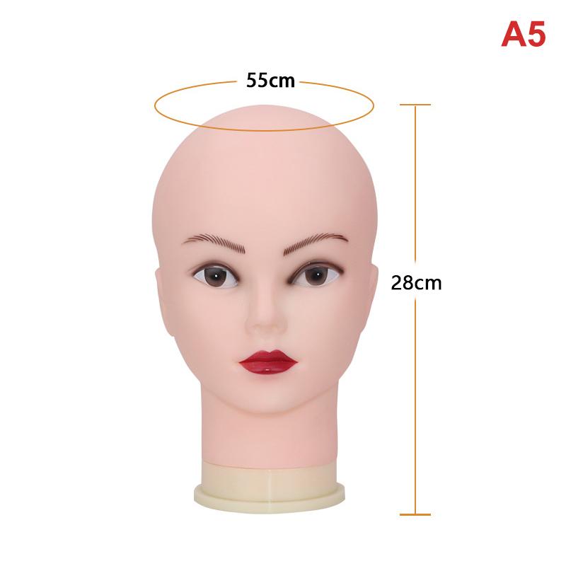 Hair Training Head Female Male Headdoll Mannequin Head Training Head For Wig Making Hairdresser Hairstylist Practice