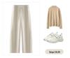 2025 Winter High Waist Wool Fleece-Lined Pants – Curved & Straight Leg Options