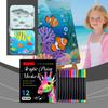 The Marker Pen Has Bright Colors, Strong Covering Power, Can Be Used For Drawing Immediately After Removing,12ML