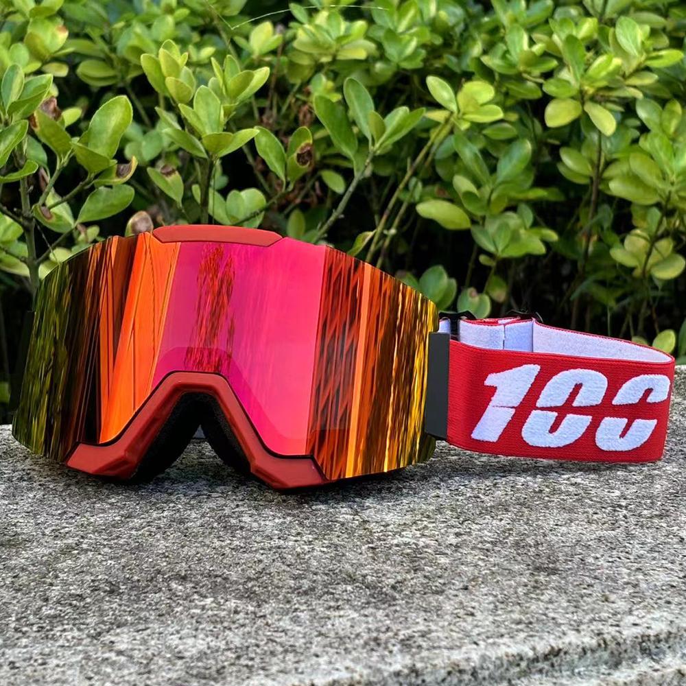 Magnetic Double Layers Lens Ski Goggles Masks Anti-fog UV400 Snowboard Goggles Ski Glasses Eyewear for Men Women