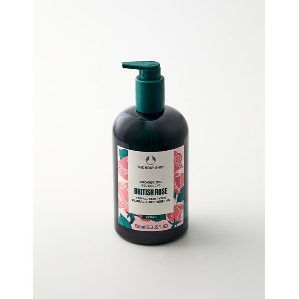 

THE BODY SHOP British Rose Гель для душа большой емкости 750 мл