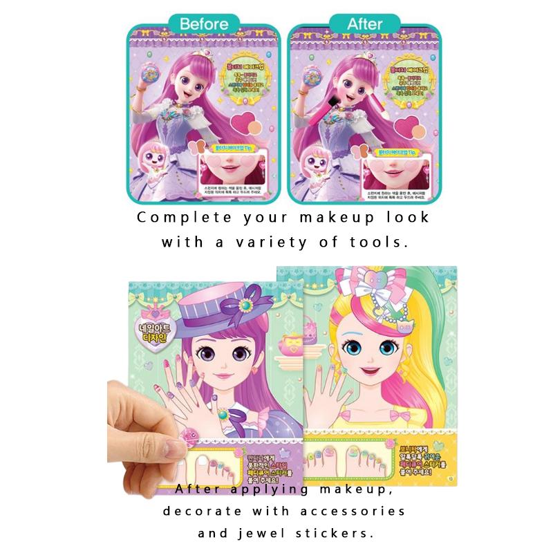 Made in Korea, KC Certified - Princess Catch! Teenieping Season 6 Amazing Makeup Artist Book