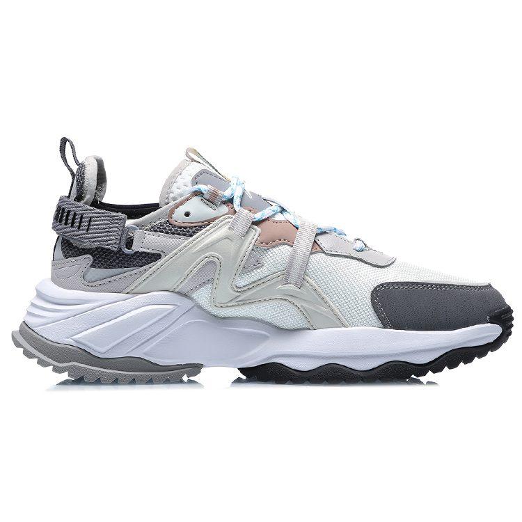Li Ning Exceed Pole Slip Resistant Abrasion Resistant Slip Resistant Abrasion Resistant Low top Running Shoes Women's AGLQ126-3