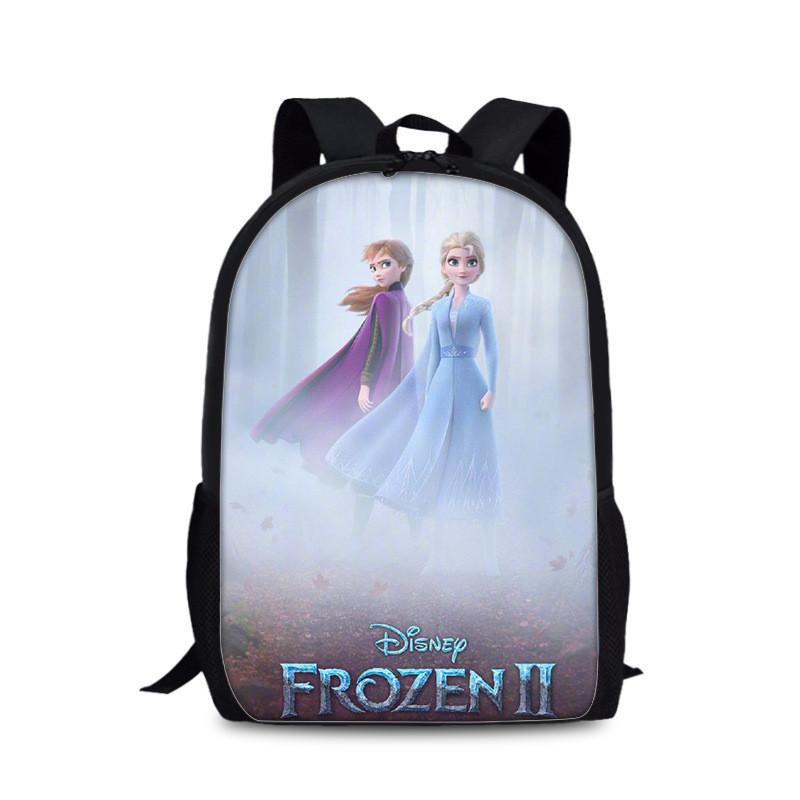 Frozen Childrens Cartoon Backpack With Lightweight Nylon Material For School And Daily Use