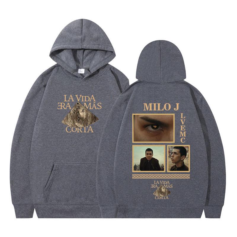 Rapper Album Graphic Hoodie Men Women Harajuku Pullover Long Sleeves Thick Hip-hop Loose Sweatshirt