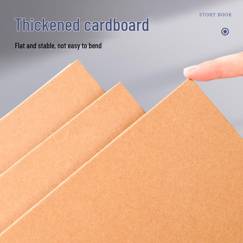 A4 Four-Panel Cartoon Storyboard Notebook for Animation & Movie Scripts