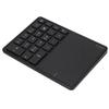 Wireless Numeric Keypad 2.4G 22 Keys   Lightweight Portable Type C ABS   Number Pad for Study Work